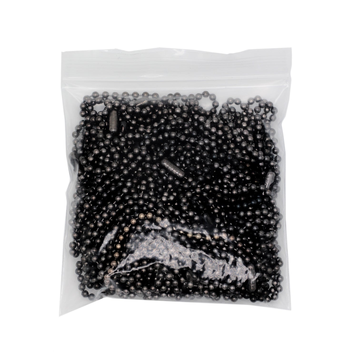 GUNMETAL Ball Chain Necklaces (15 chains in 1 bag)