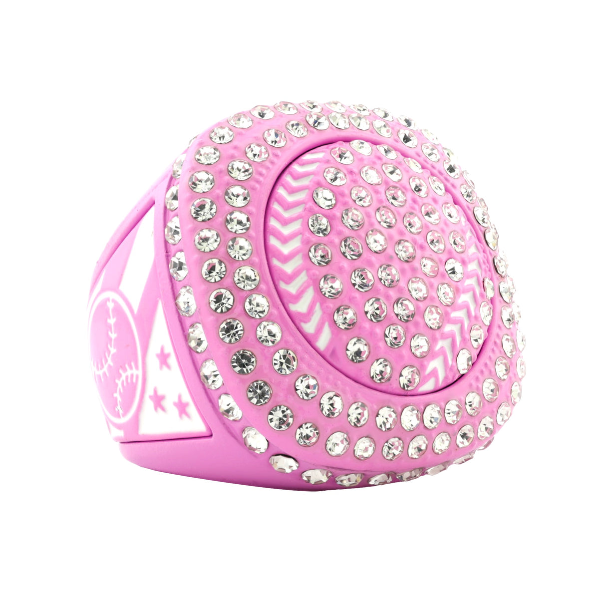 GEN25A PINKOUT ALL STONES 1 RING