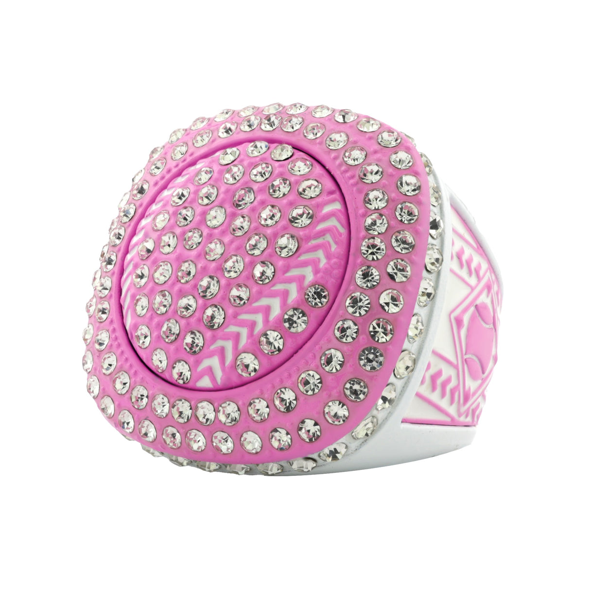 GEN25A PINKOUT ALL STONES 2 RING