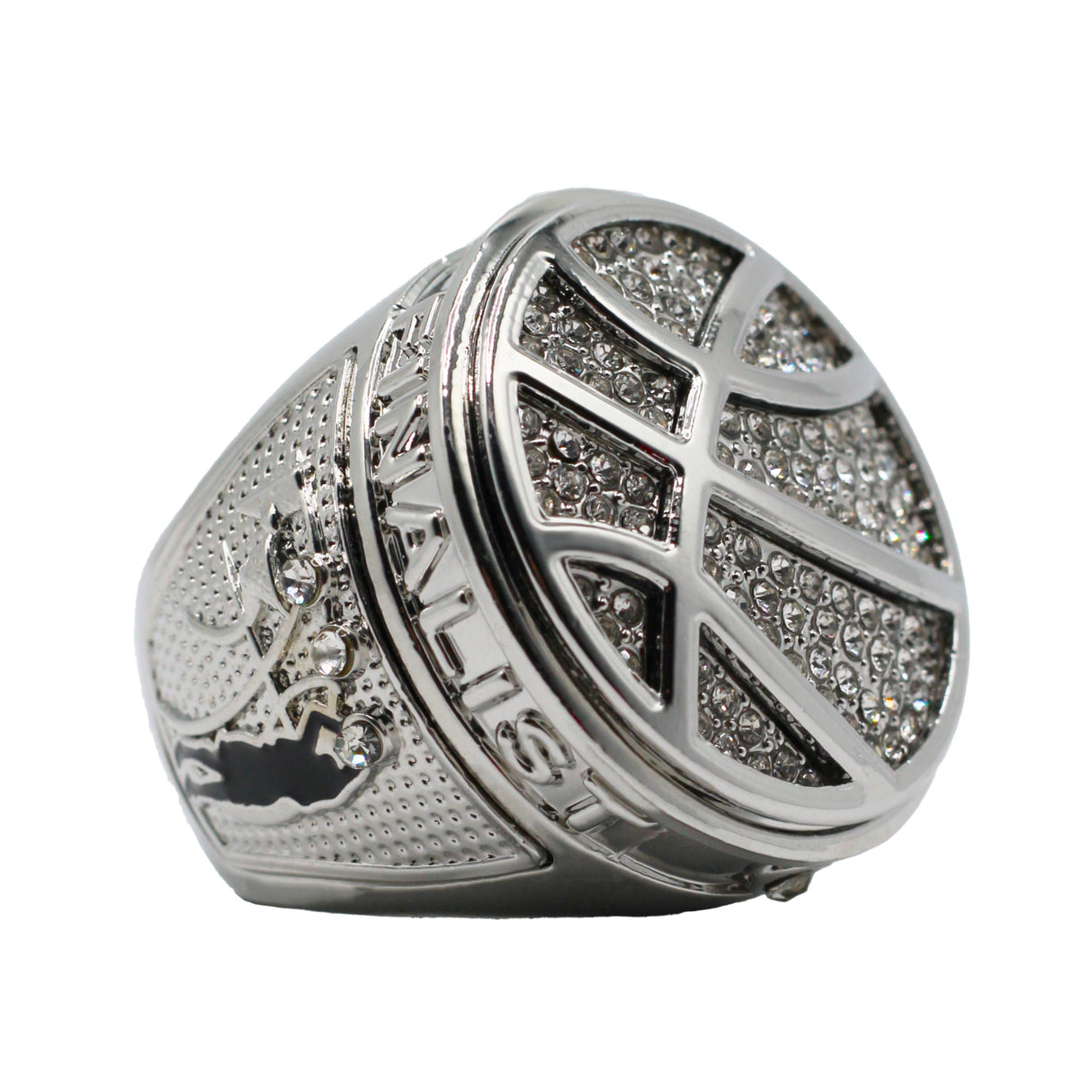 BASKETBALL2 SILVER FINALIST RING