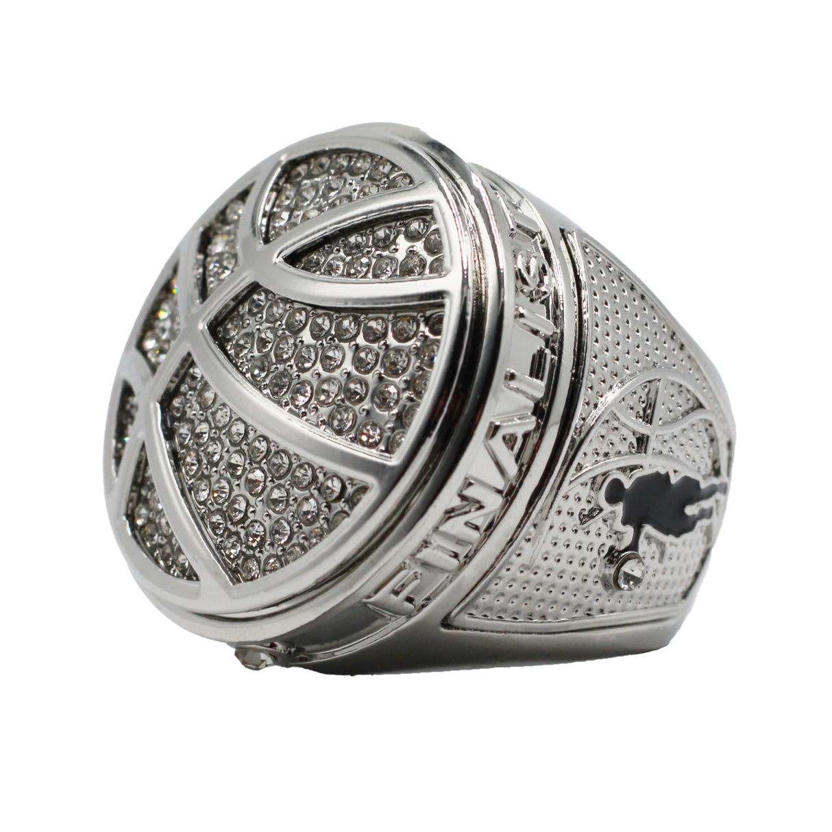 BASKETBALL2 SILVER FINALIST RING
