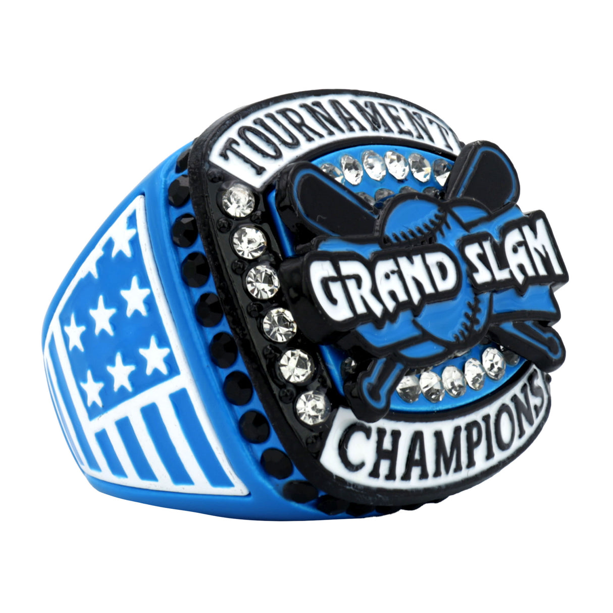 GS25 NEON BLUE CHAMPIONS RING