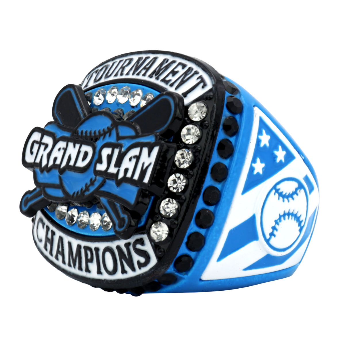 GS25 NEON BLUE CHAMPIONS RING
