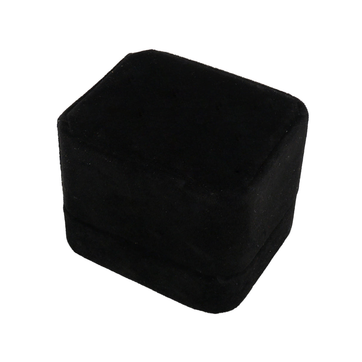 BLACK RING BOX - HOLDS 1 RING