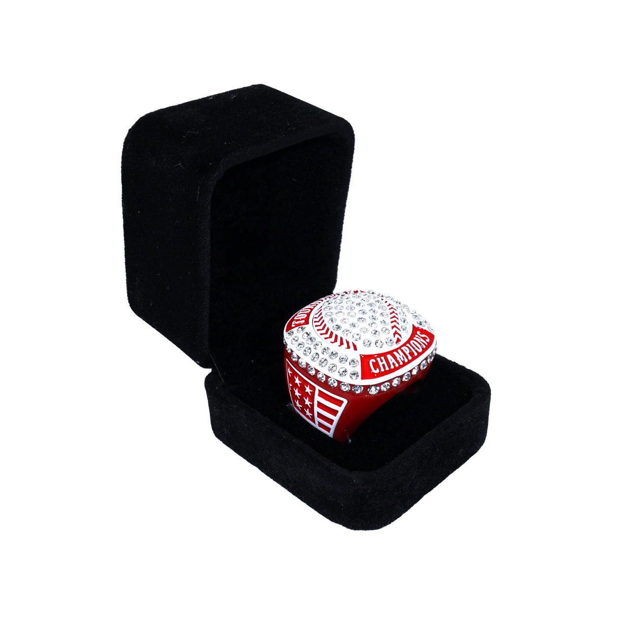 BLACK RING BOX - HOLDS 1 RING