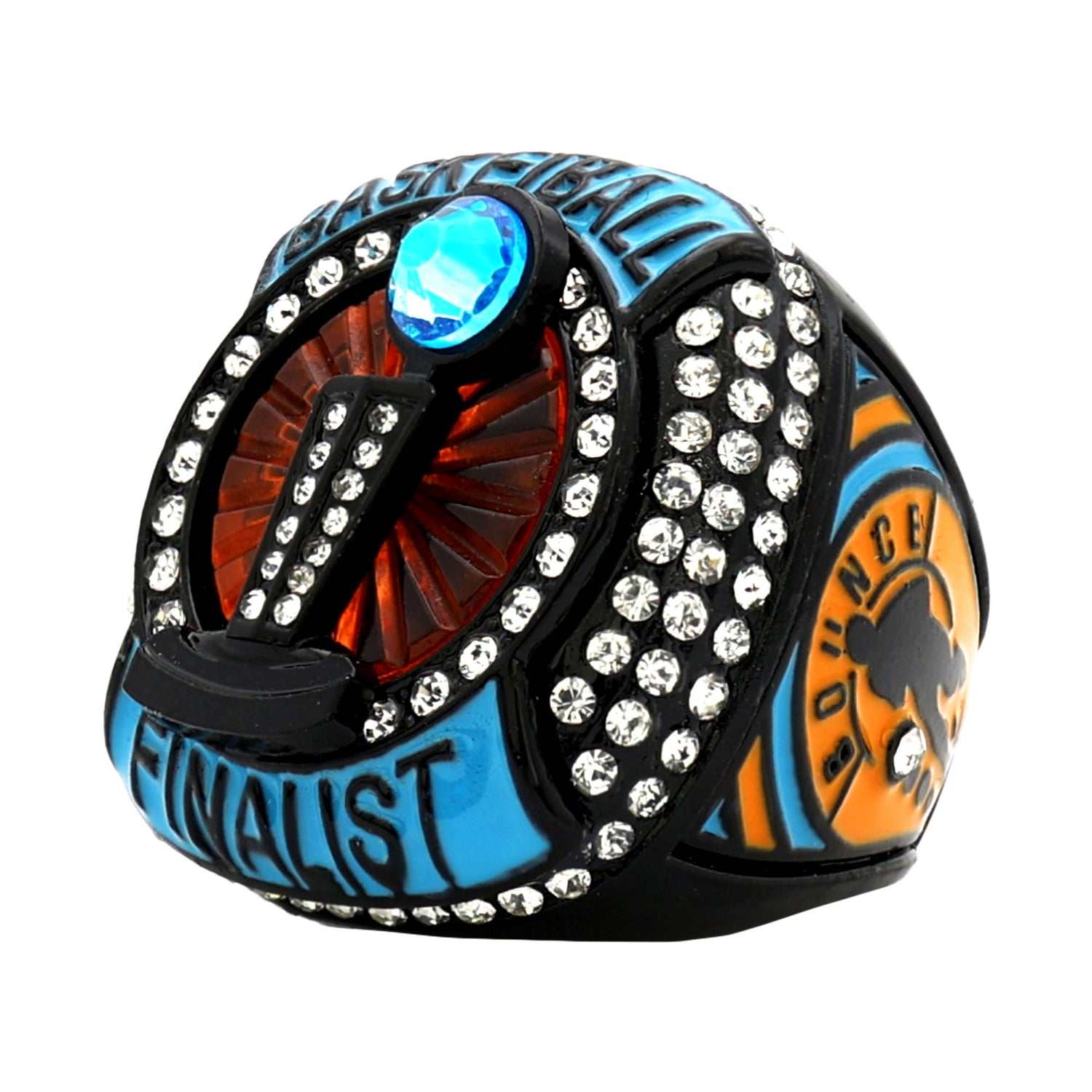 BASKETBALL25 NEONOUT3 FINALIST RING