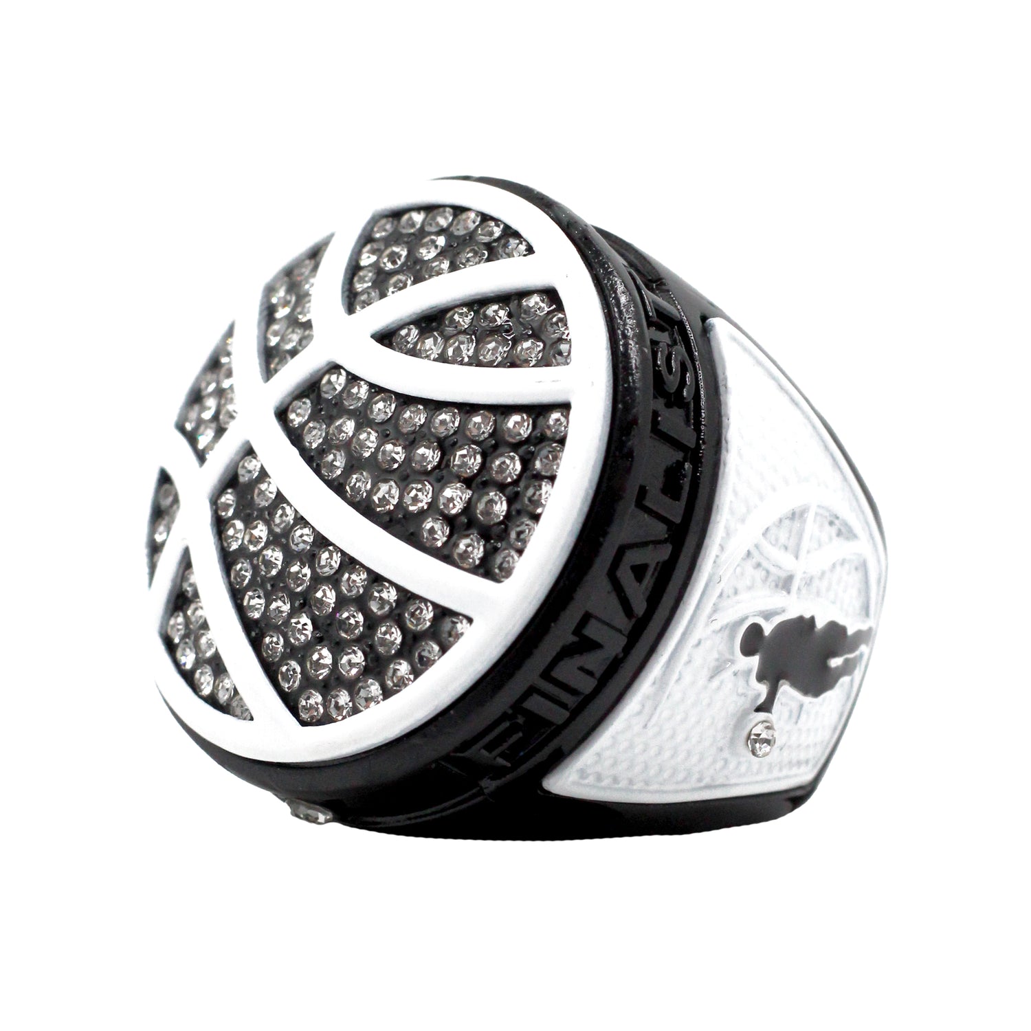 BASKETBALL2 BLACK&WHITE FINALIST RING
