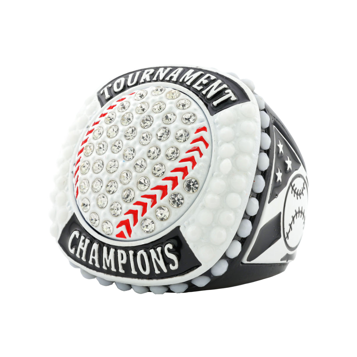 GEN25A BLACK&WHITE2 TOURNAMENT CHAMPIONS RING