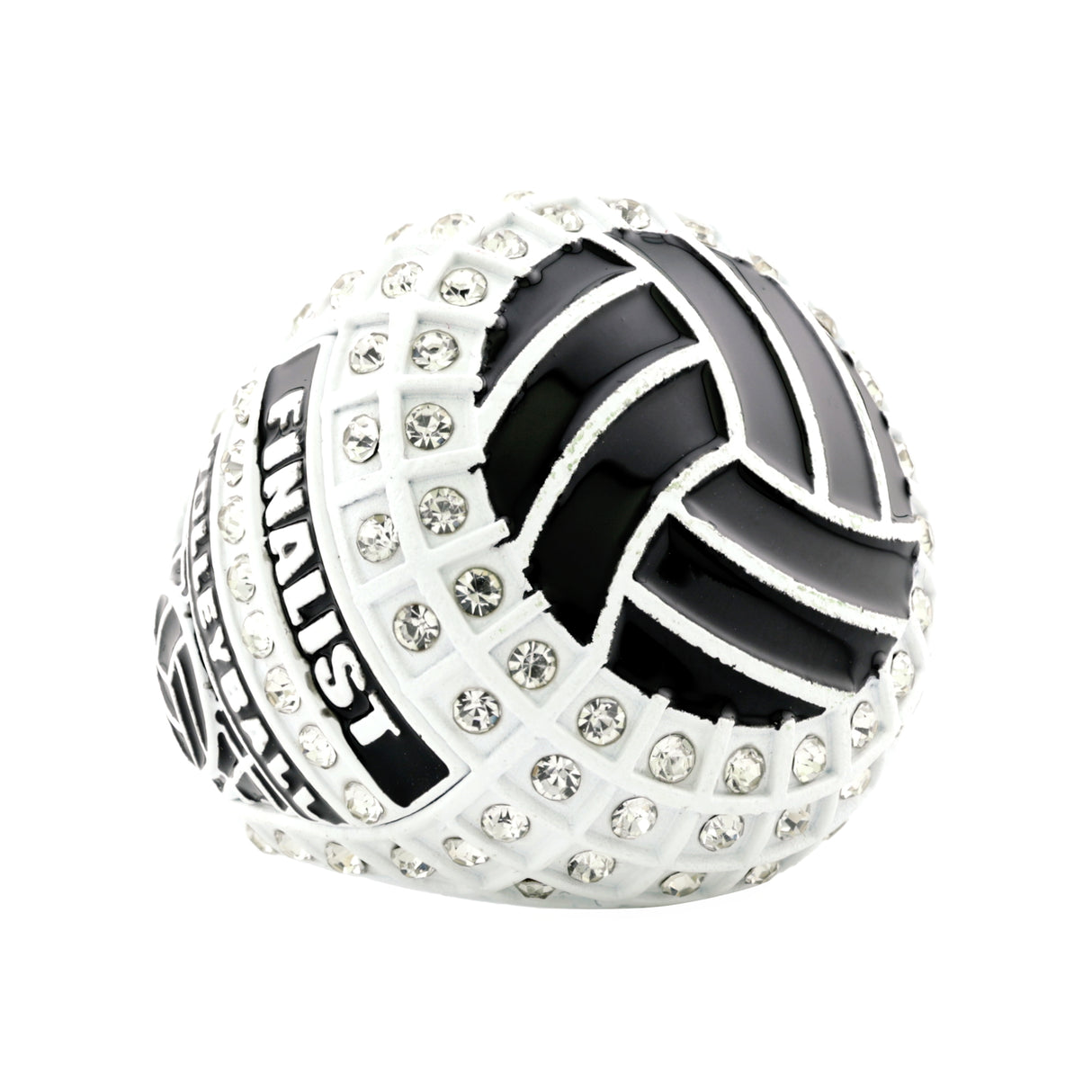 VOLLEYBALL26 BLACK&WHITE FINALIST RING