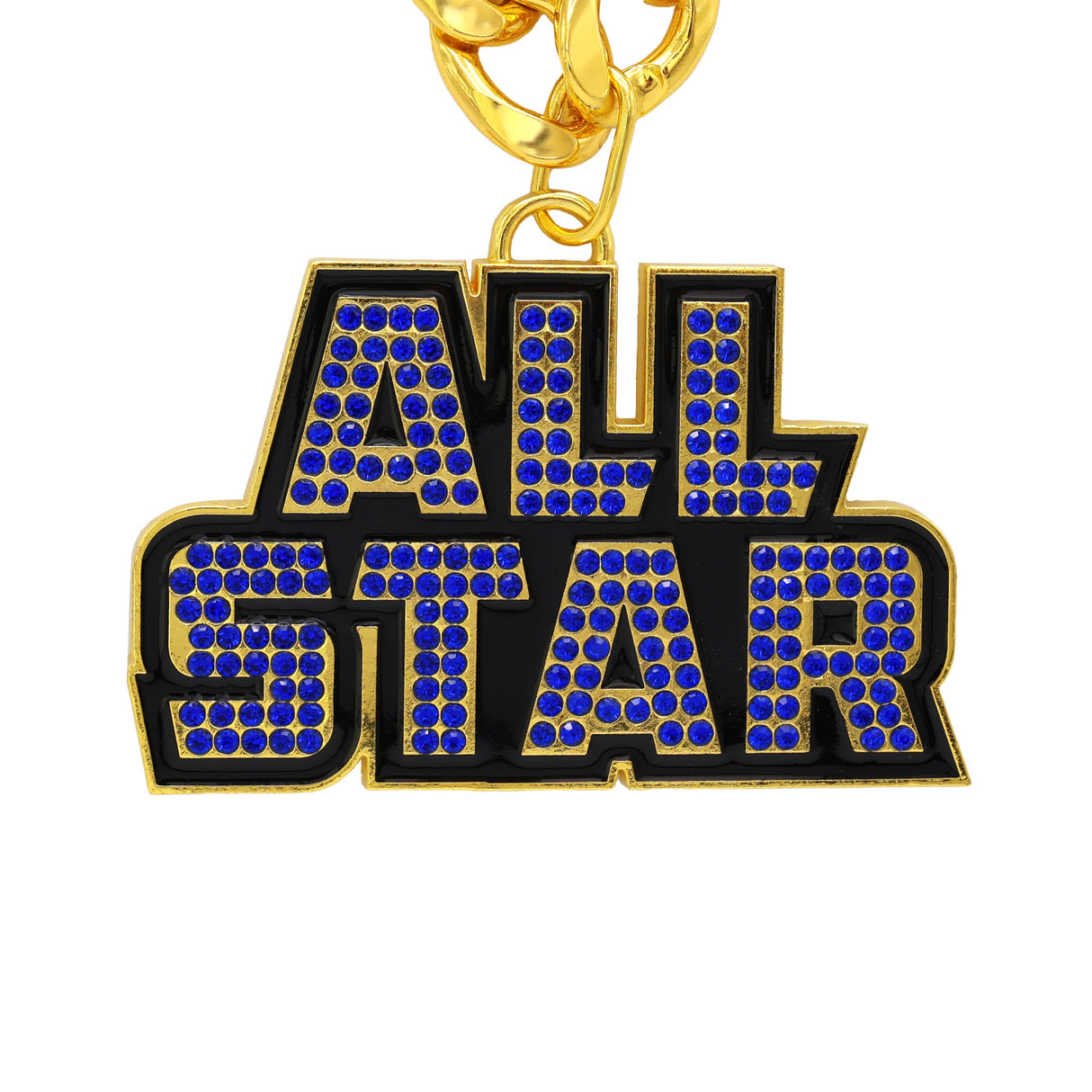 ALL STAR STONE CHAIN GOLD/BLUE