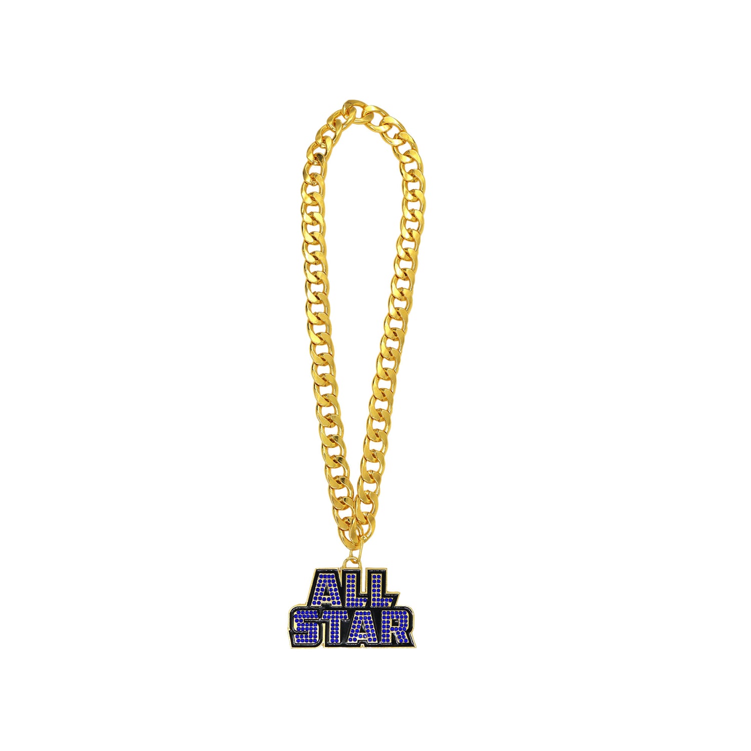 ALL STAR STONE CHAIN GOLD/BLUE