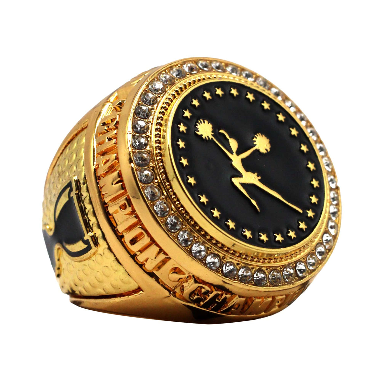 CHEER GOLD CHAMPIONS RING