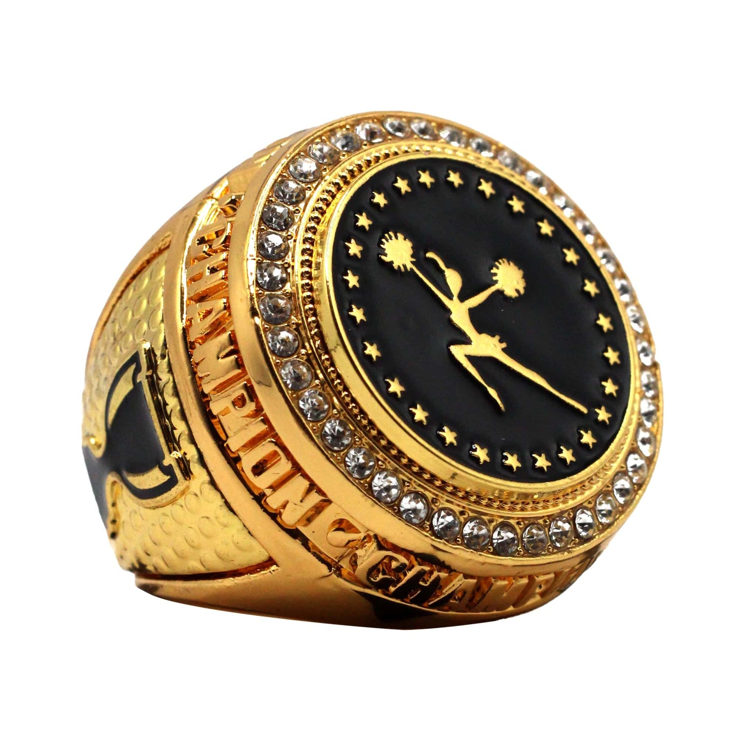 CHEER GOLD CHAMPIONS RING