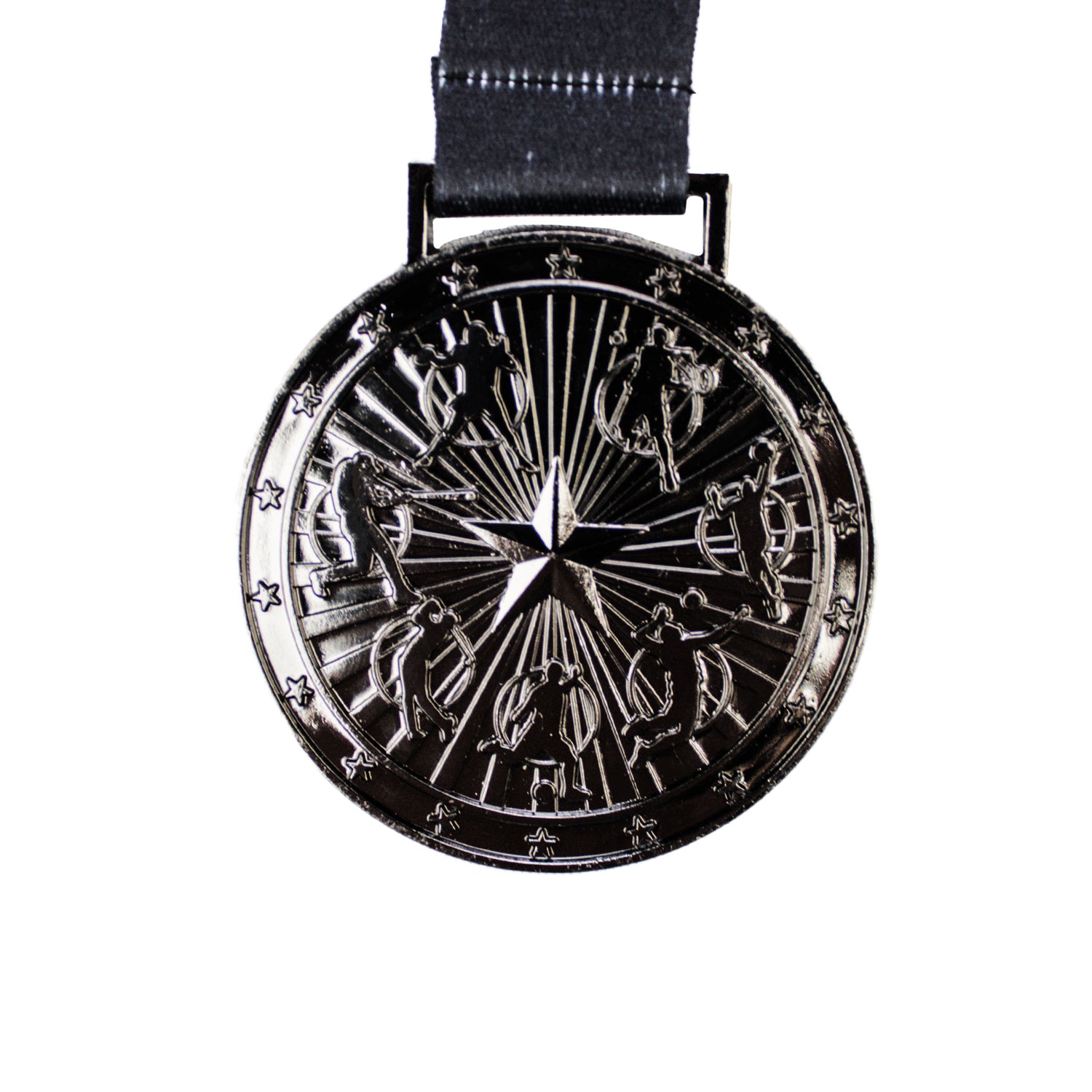 GUNMETAL 2.5" ALL-SPORTS MEDAL