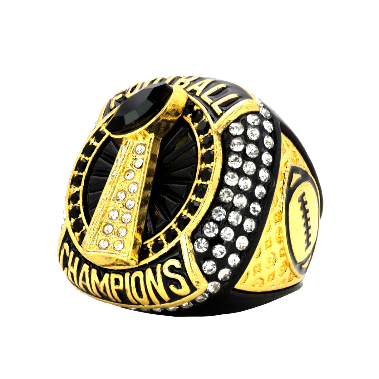 FOOTBALL25 BLACK CHAMPIONS RING