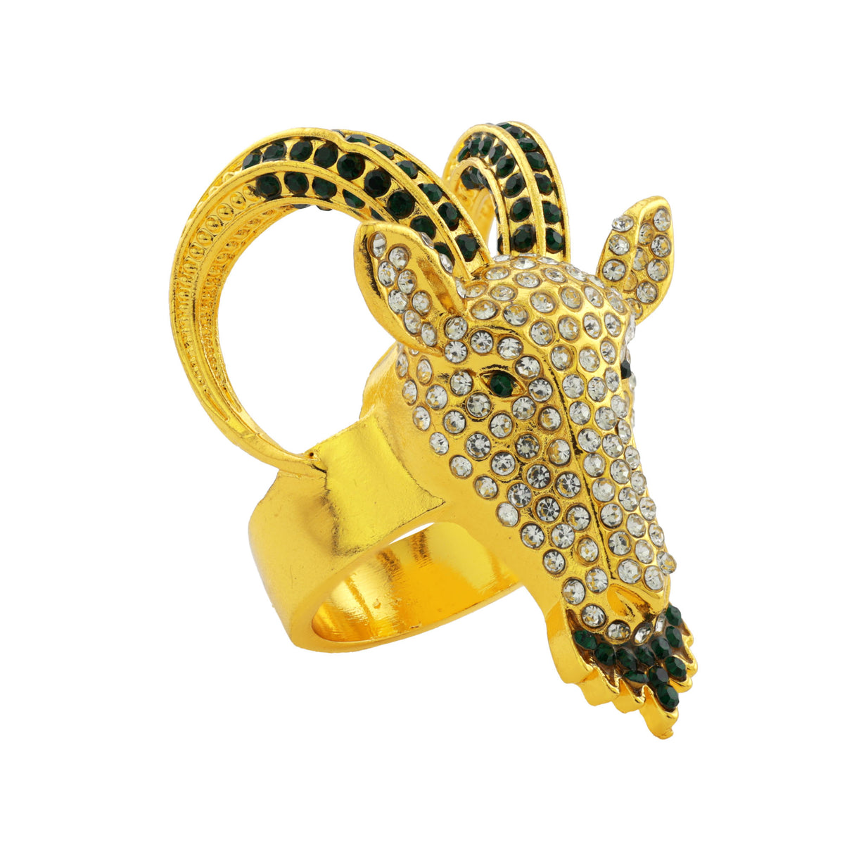 GEN26 GOAT GOLD/CLEAR/BLACK RING