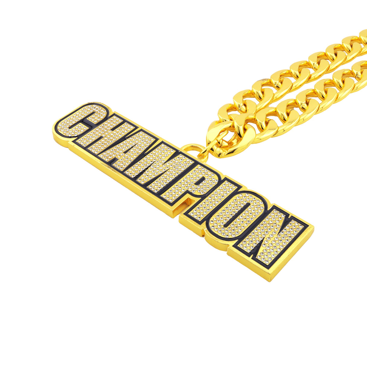 GEN STONE CHAIN GOLD&CLEAR CHAMPION
