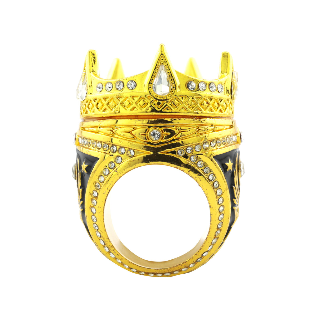 CROWN26 GOLD&GOLD RING