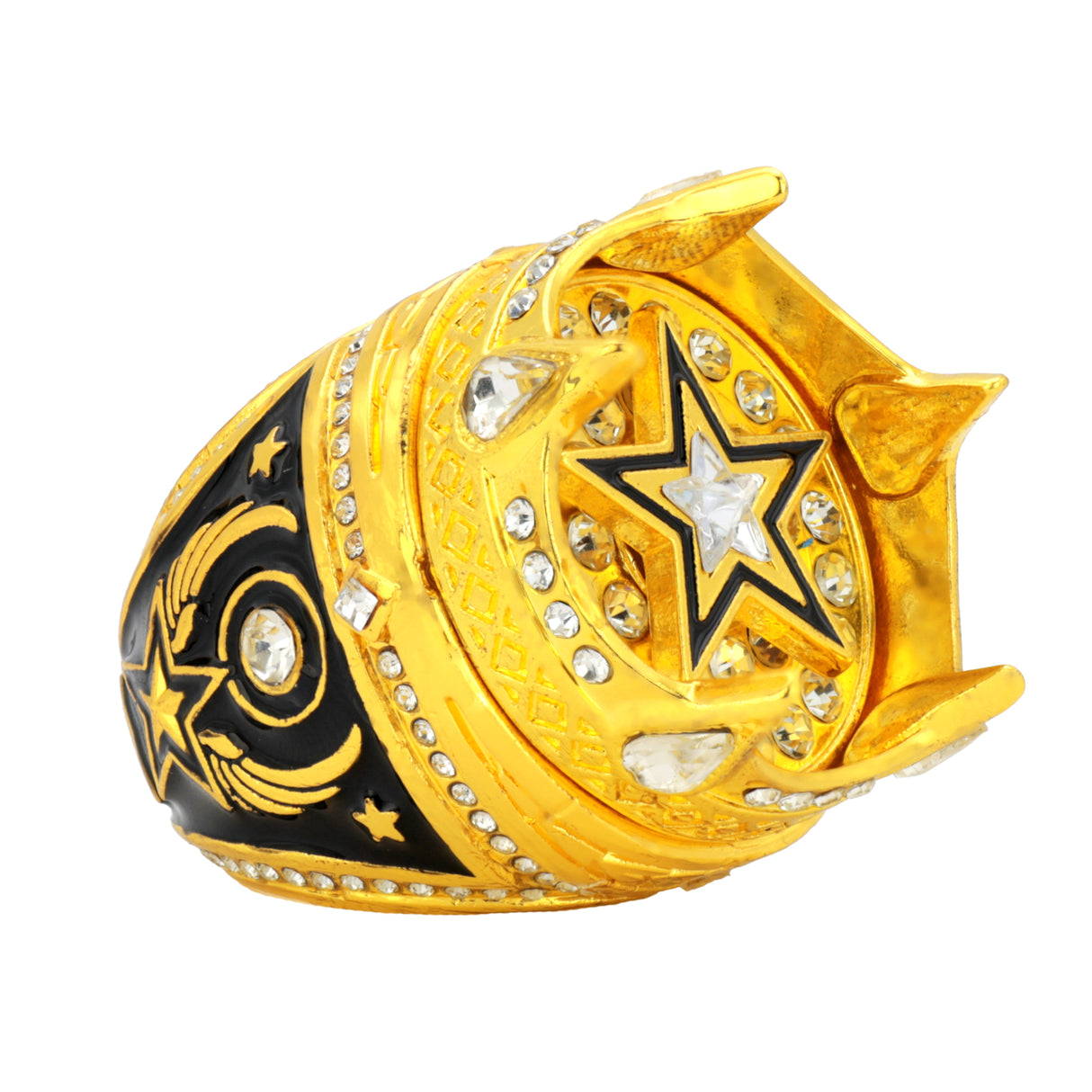 CROWN26 GOLD&GOLD RING