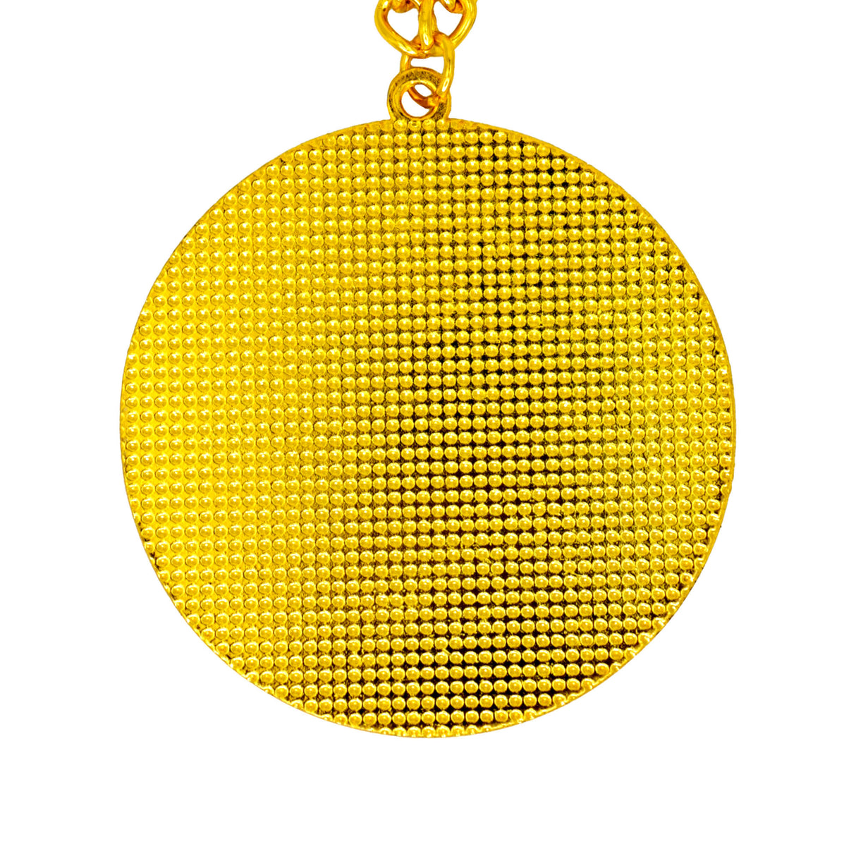 MED2 BALL BLING MEDAL (GOLD/CLEAR/RED)