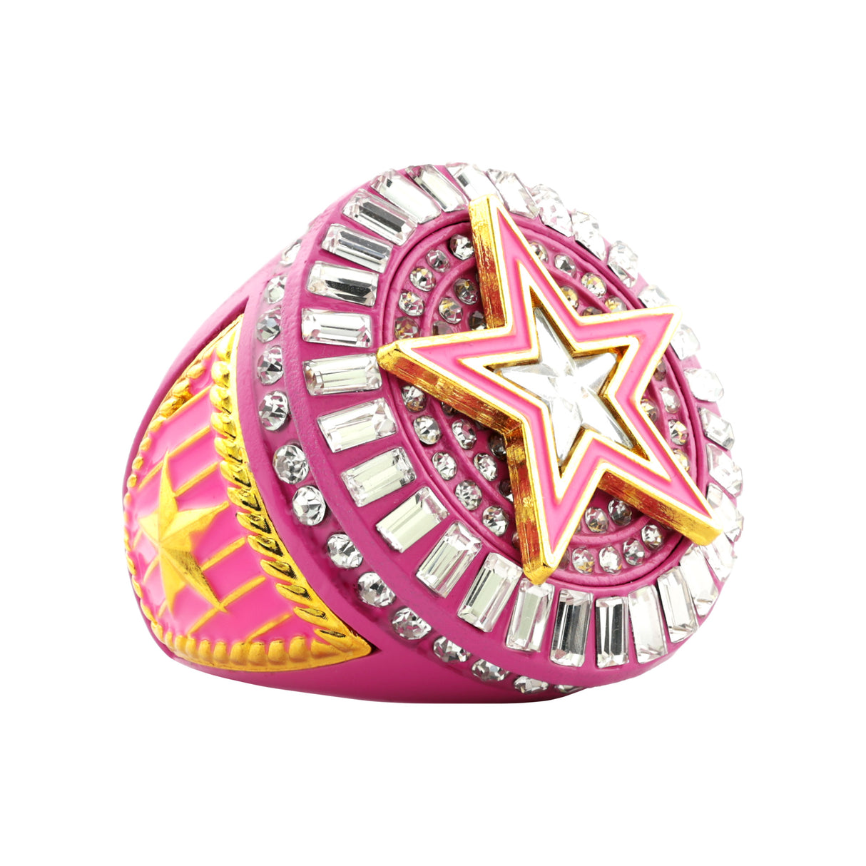STAR26 GOLD&PINK RING