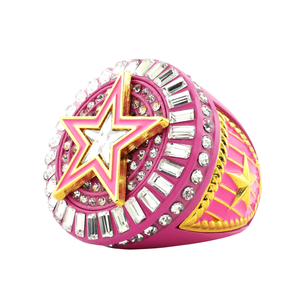 STAR26 GOLD&PINK RING