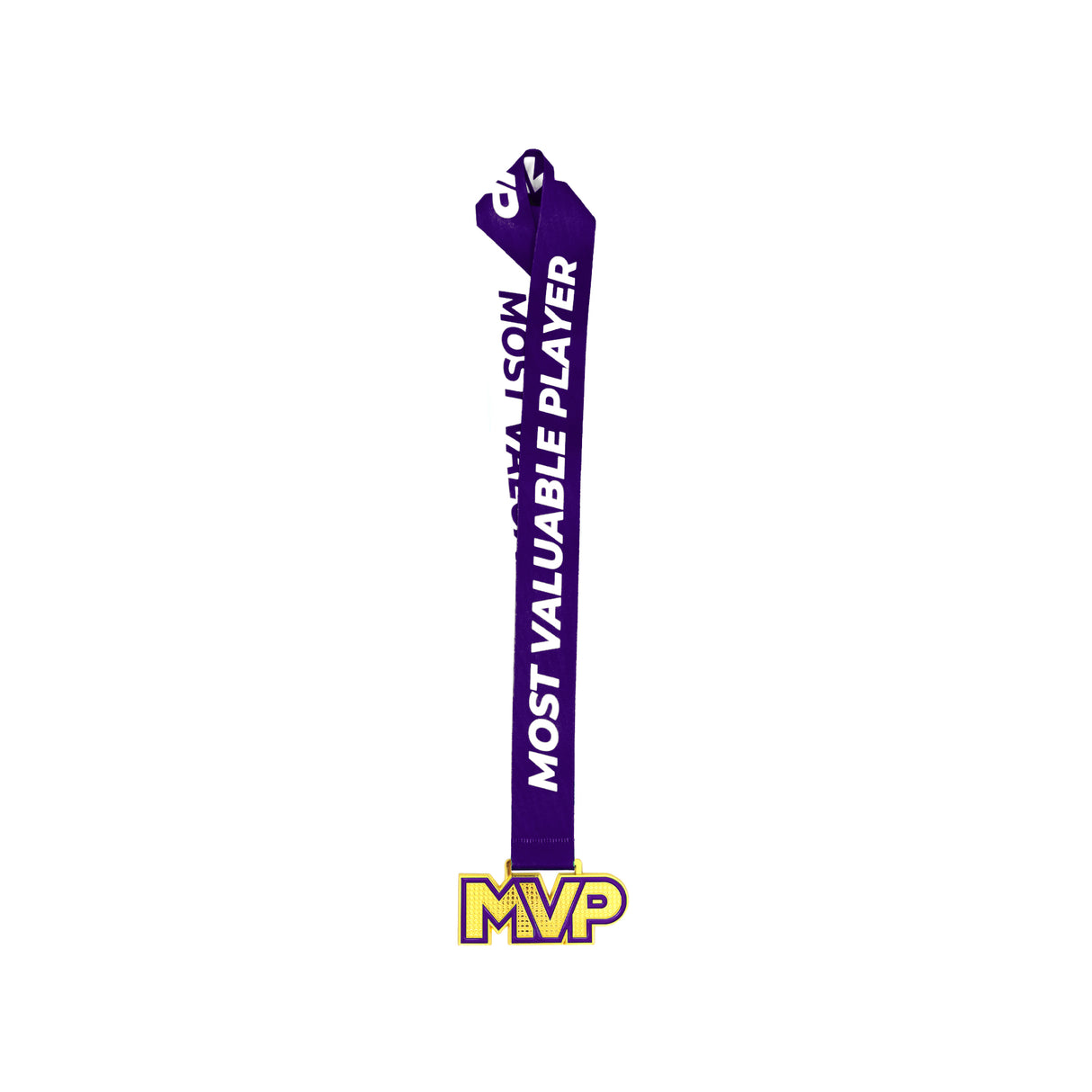 MED25 MVP 4" MEDAL - GOLD/GRAPE