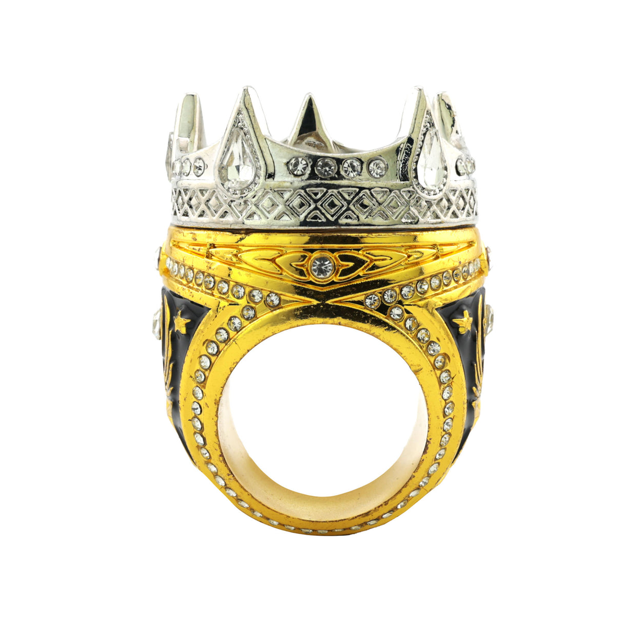 CROWN26 GOLD&SILVER RING