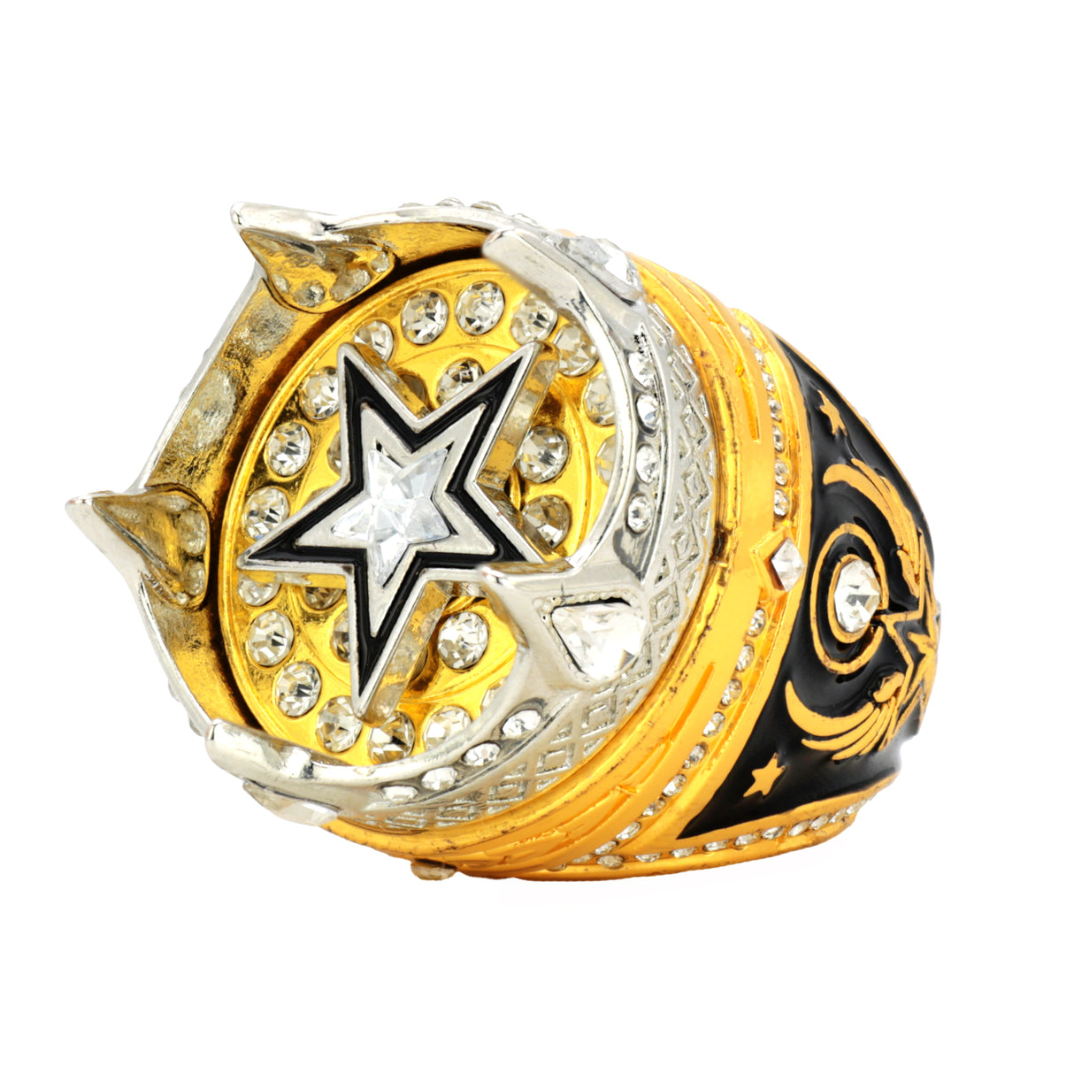 CROWN26 GOLD&SILVER RING