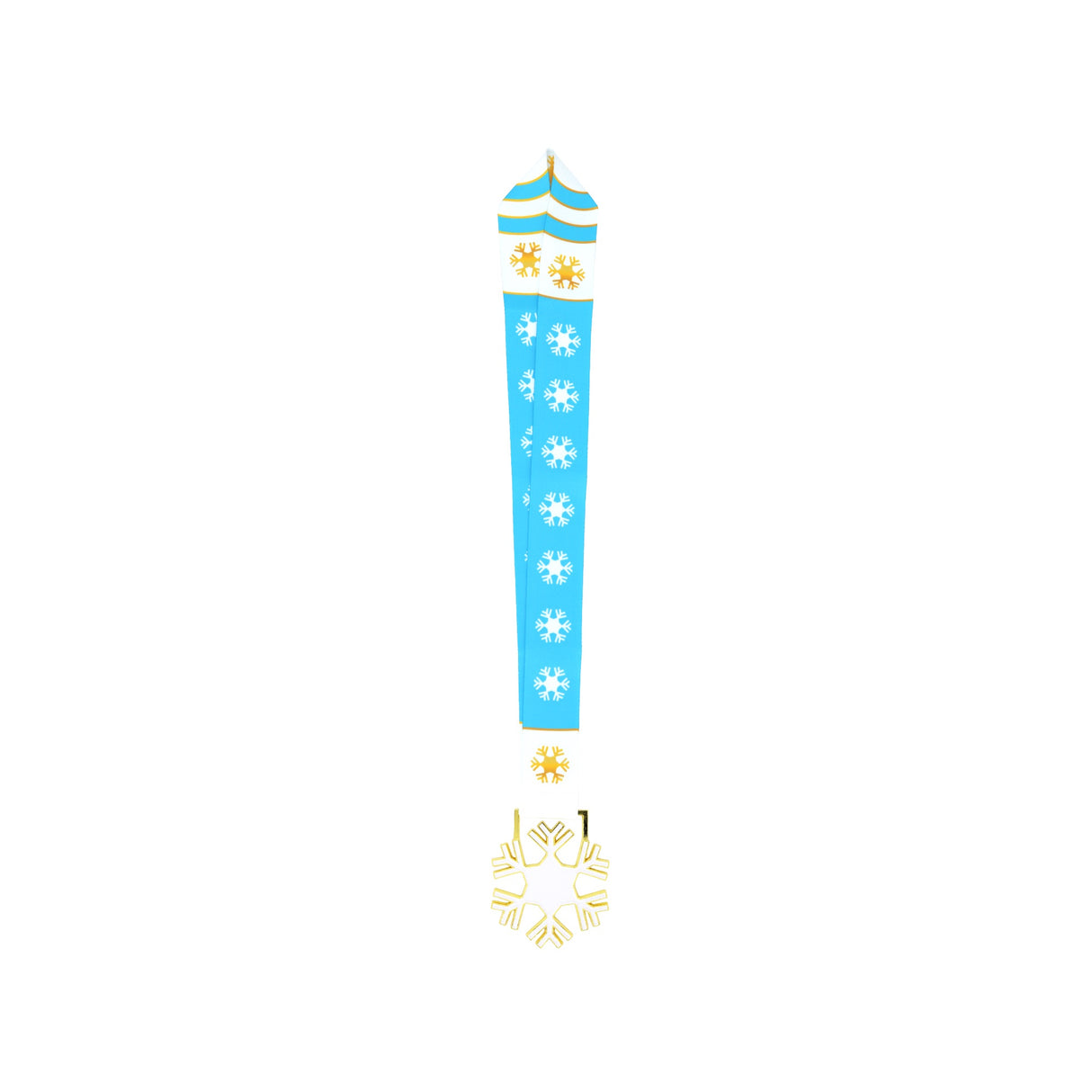 MED25 3'' SNOW GOLD MEDAL (SPARKLY GLITTER)