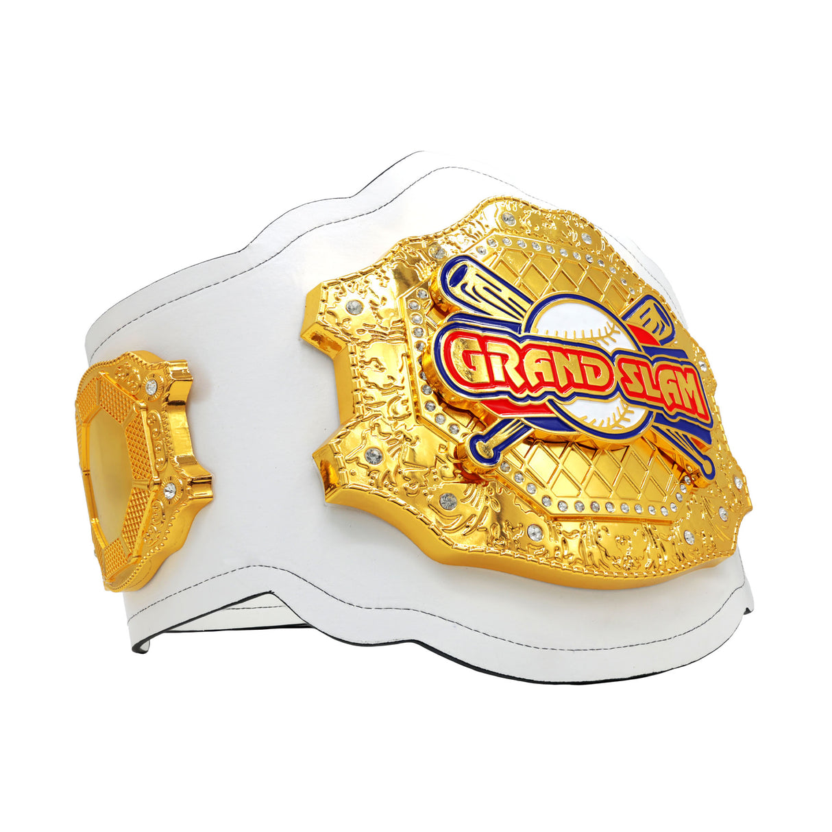 GS26 BELT WHITE/GOLD