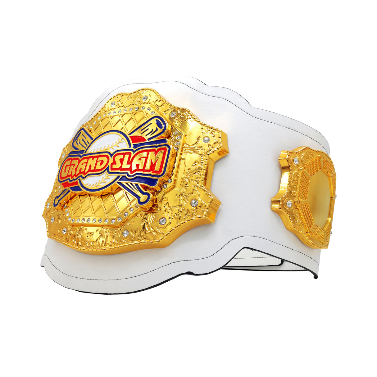 GS26 BELT WHITE/GOLD
