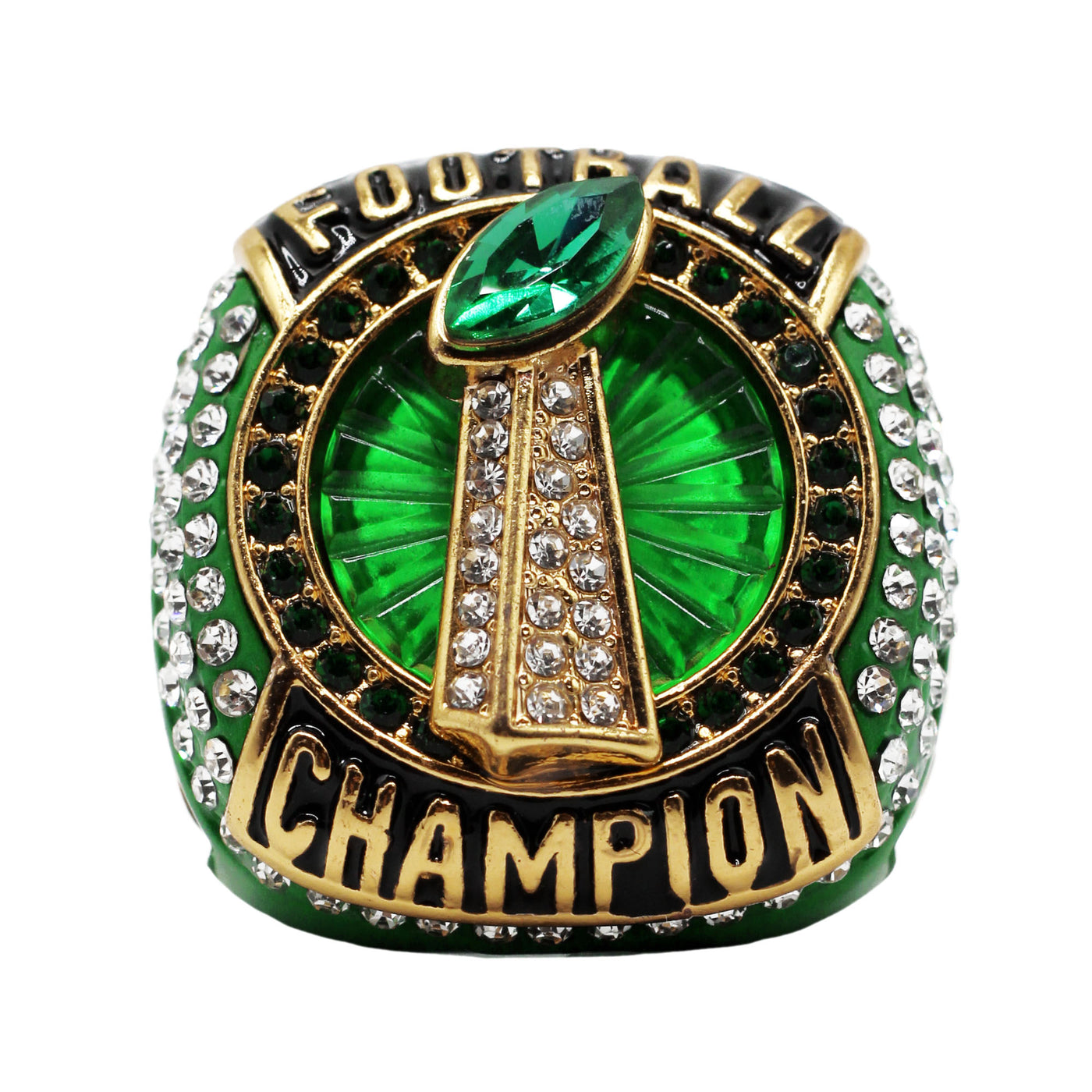 FOOTBALL1 GREEN Champion Ring