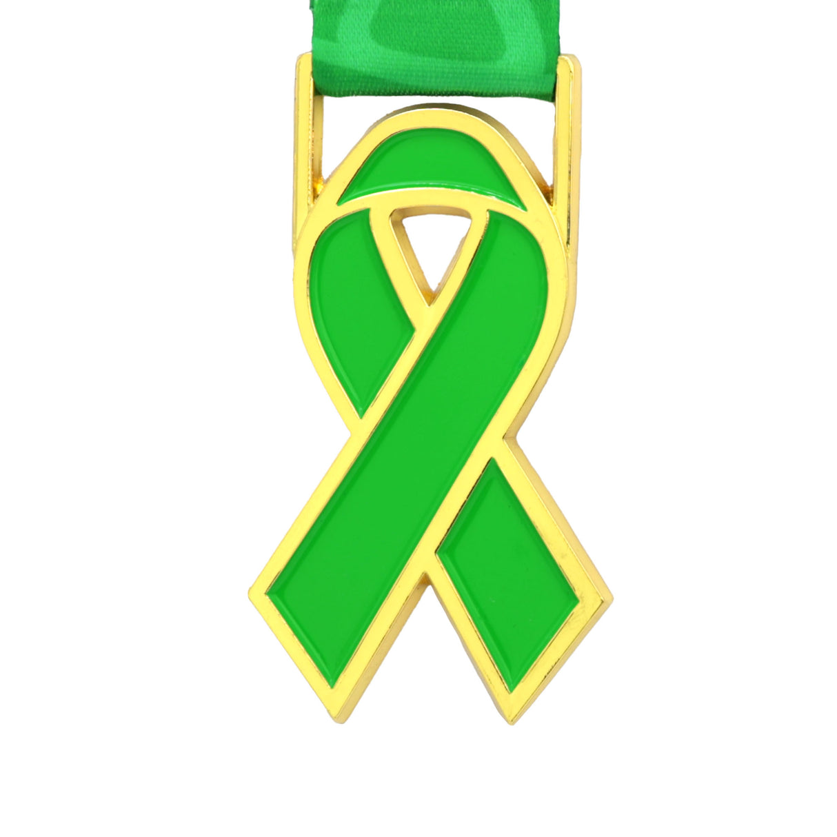 MED26 RIBBON GOLD&GREEN