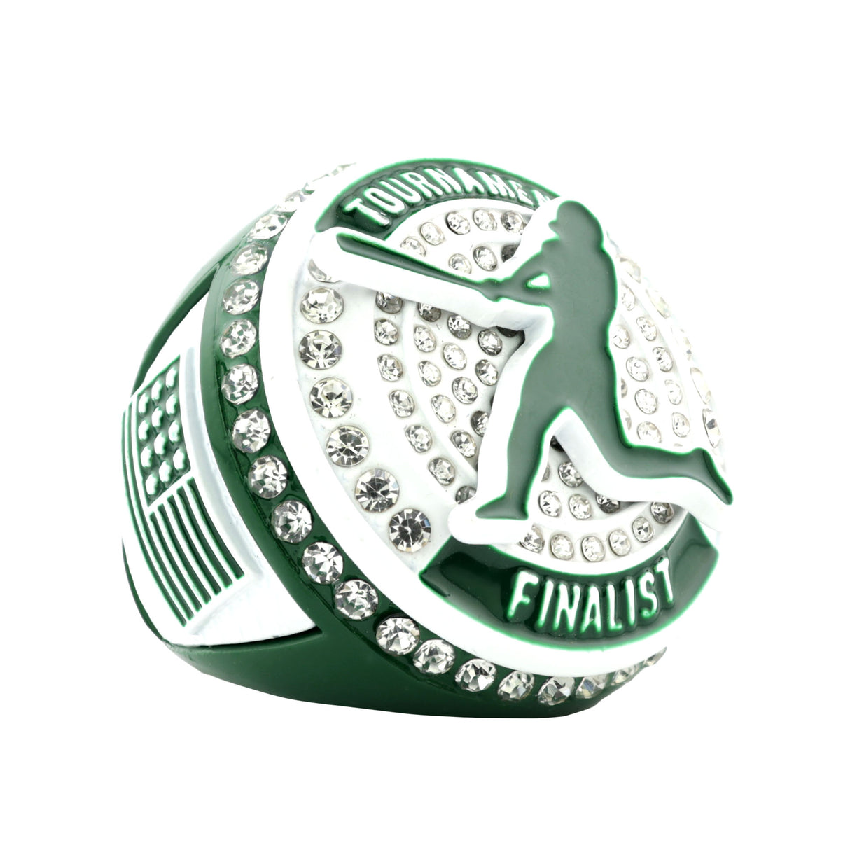 GEN24C GREEN&WHITE TOURNAMENT FINALIST RING