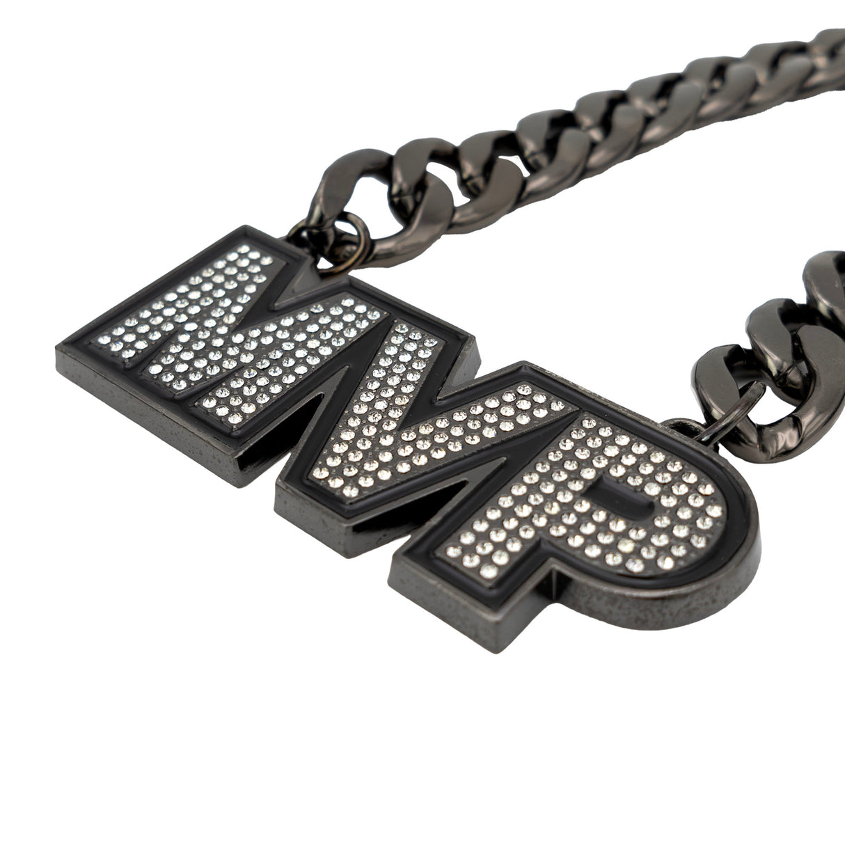 MVP STONE CHAIN GUNMETAL/CLEAR