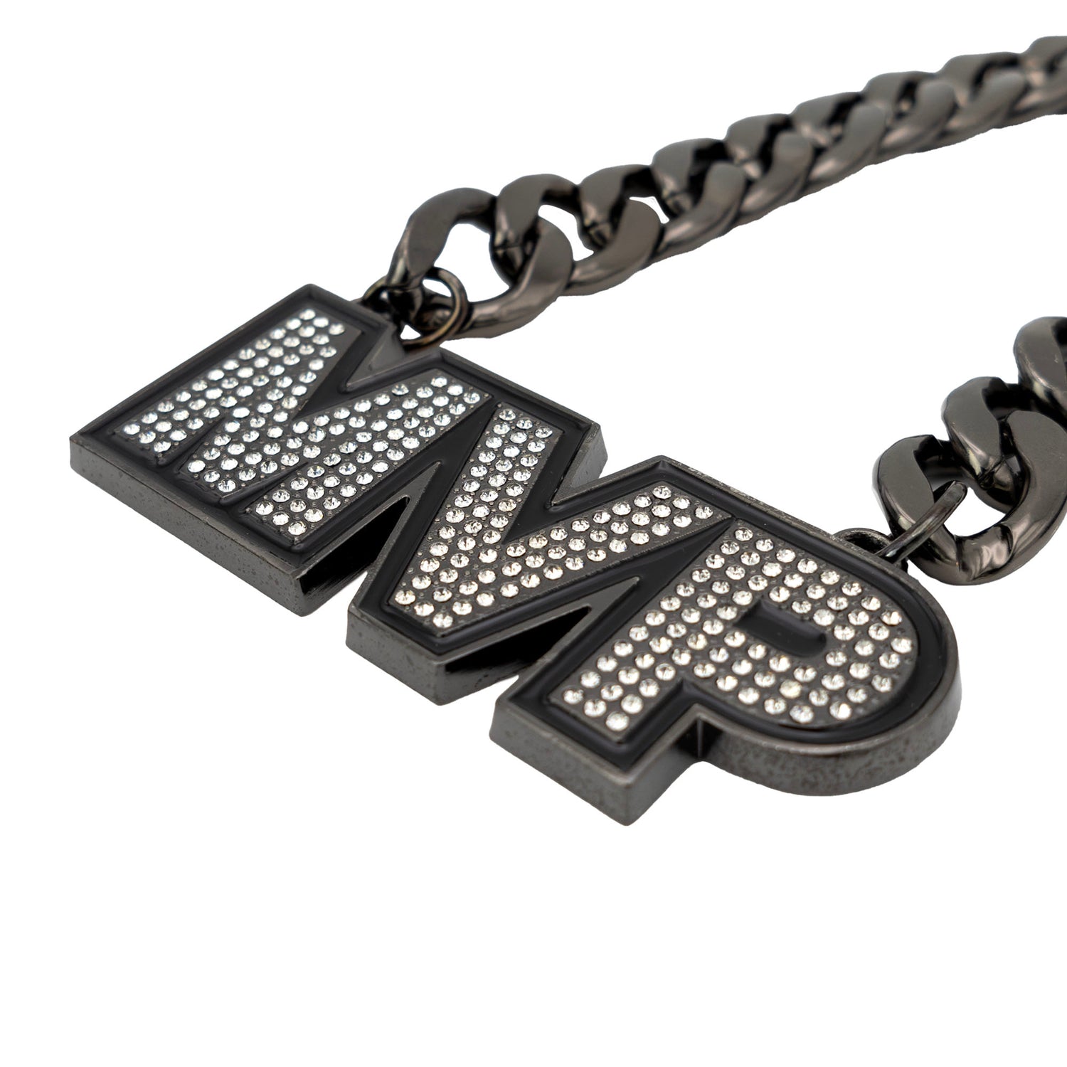 MVP STONE CHAIN GUNMETAL/CLEAR