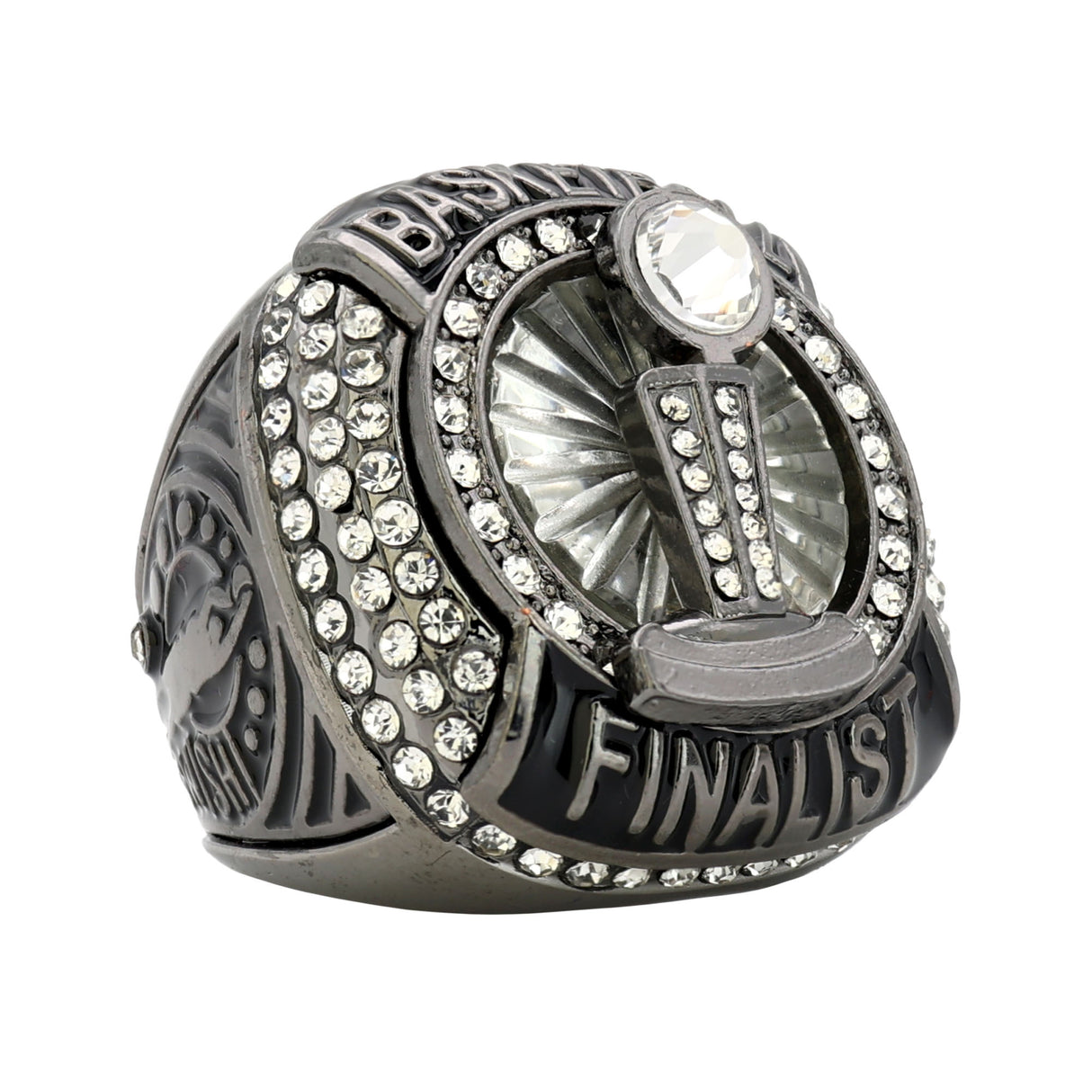 BASKETBALL25 GUNMETAL FINALIST RING
