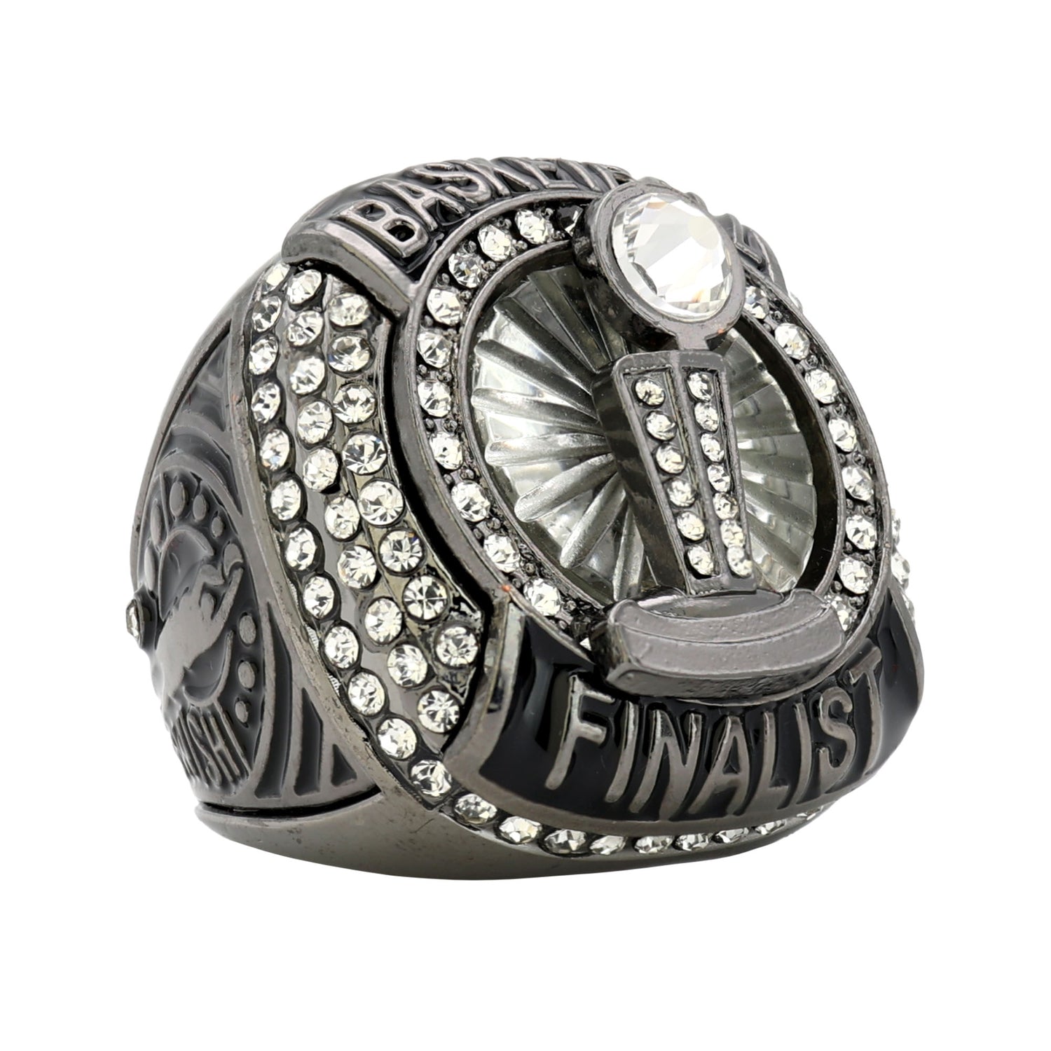 BASKETBALL25 GUNMETAL FINALIST RING