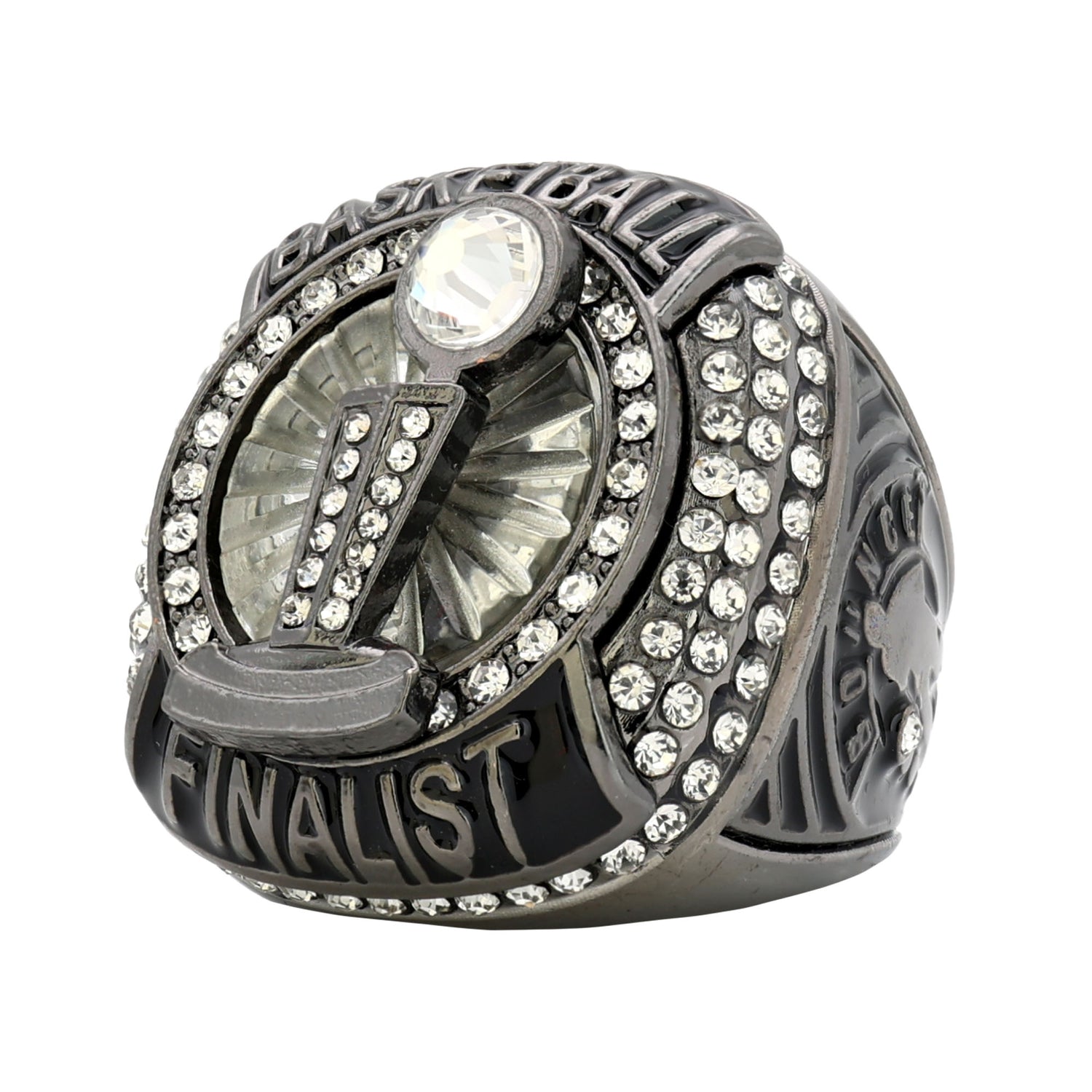 BASKETBALL25 GUNMETAL FINALIST RING