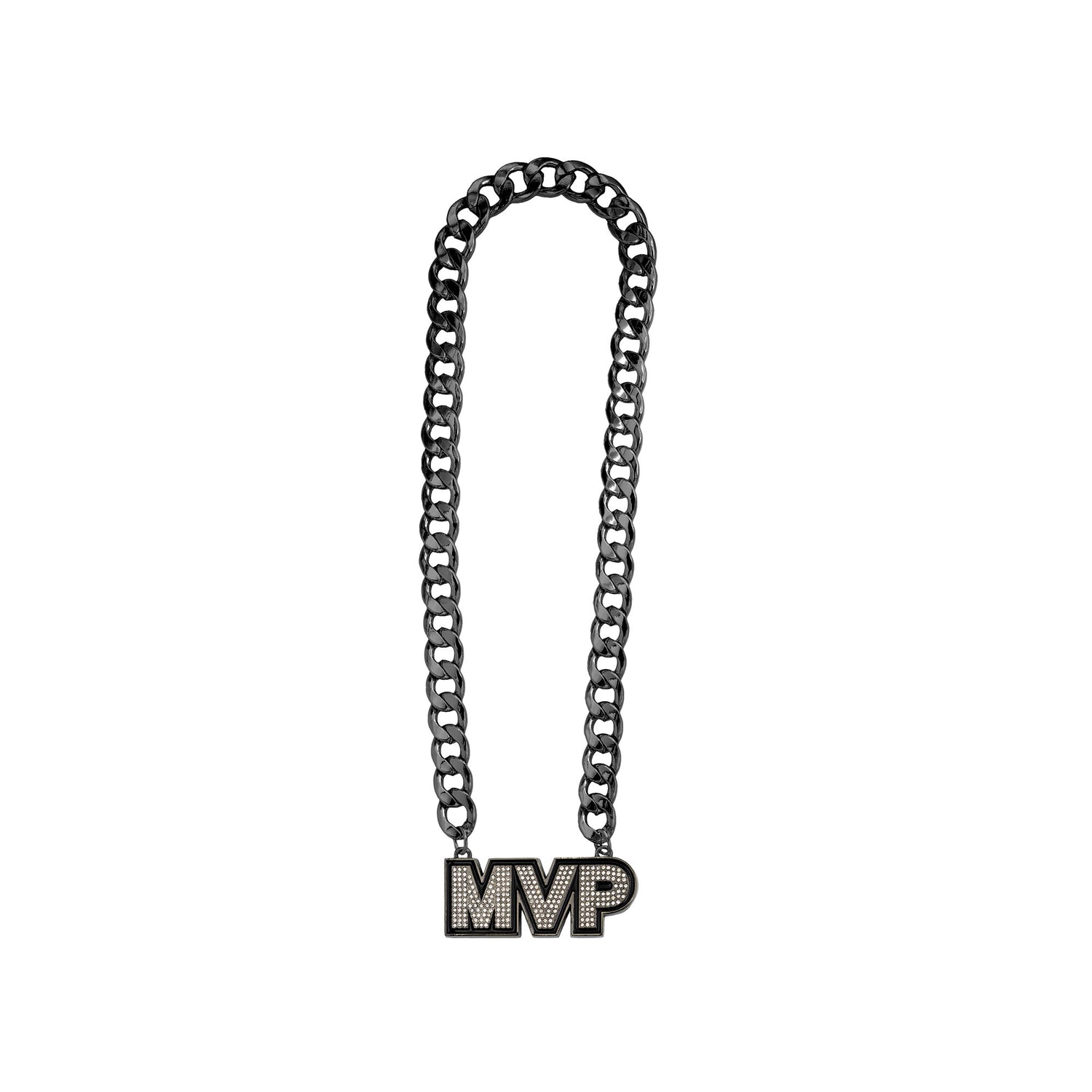 MVP STONE CHAIN GUNMETAL/CLEAR