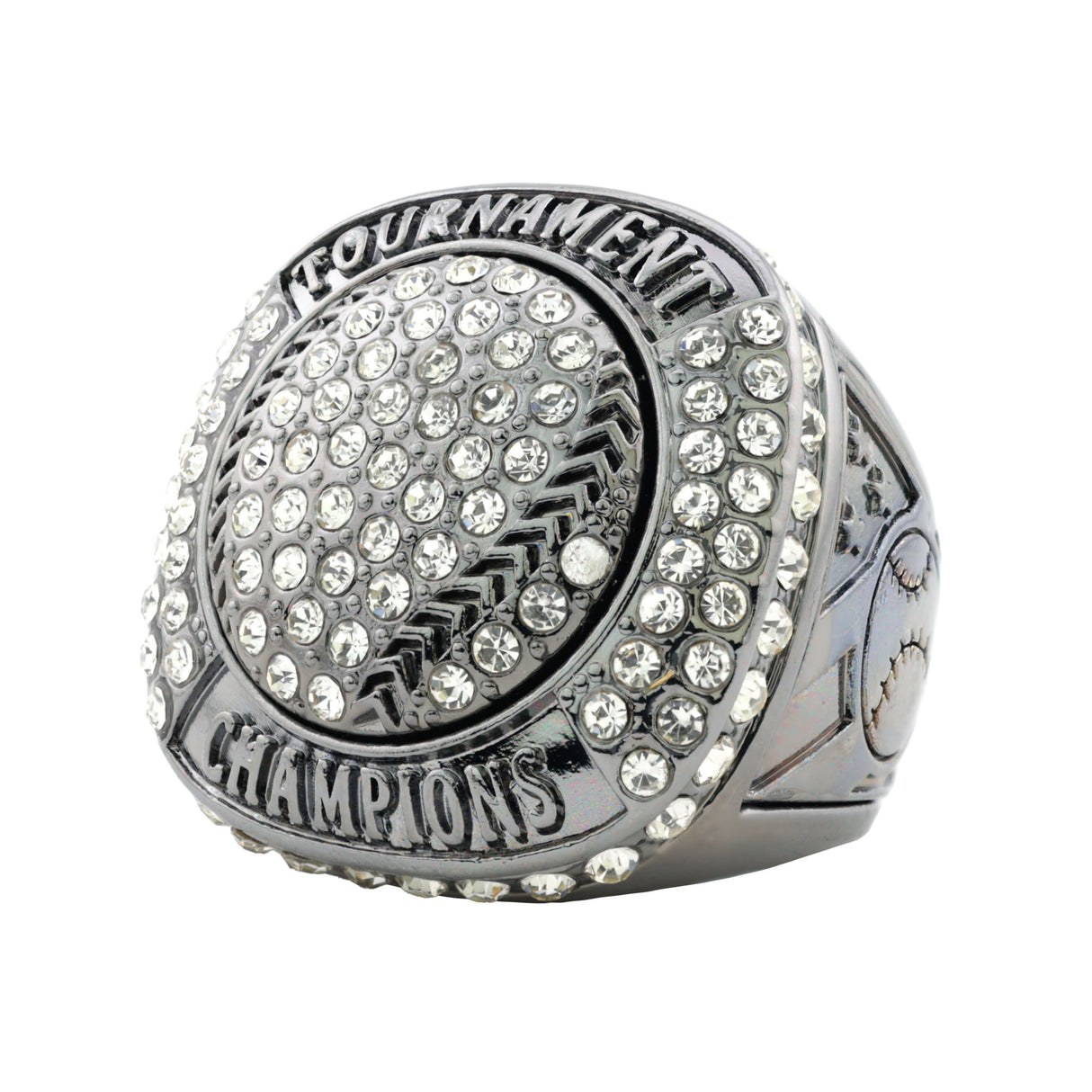 GEN25A CLASSIC GUNMETAL TOURNAMENT CHAMPIONS RING