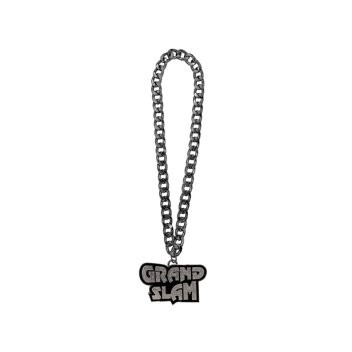 GS26 STONE CHAIN GUNMETAL/CLEAR