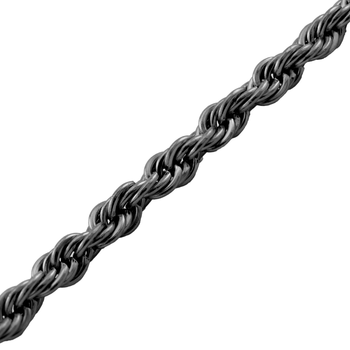 20'' BLACK STAINLESS STEEL CHAIN
