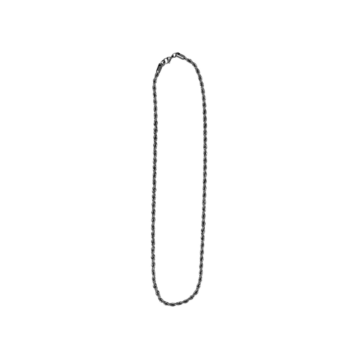 22'' BLACK STAINLESS STEEL CHAIN