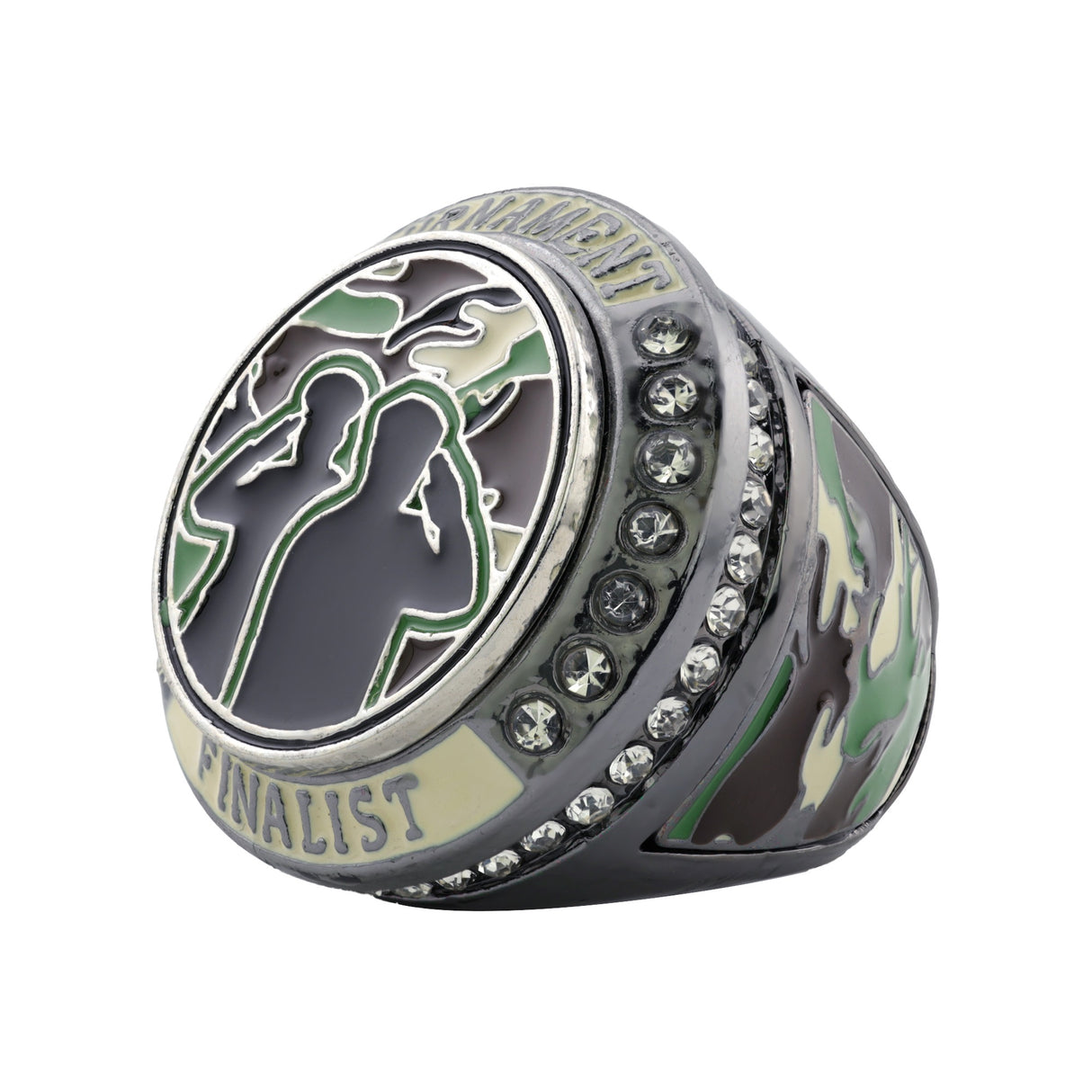 GEN26 MILITARY GUNMETAL TOURNAMENT FINALIST RING