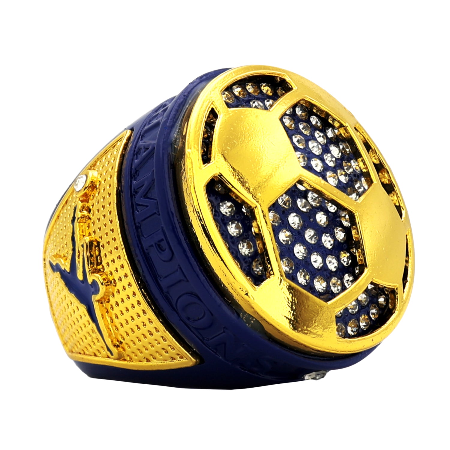 SOCCER2 ROYAL BLUE CHAMPIONS RING