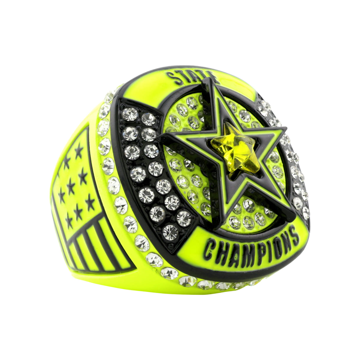 GEN26 NEON YELLOW STATE CHAMPIONS RING