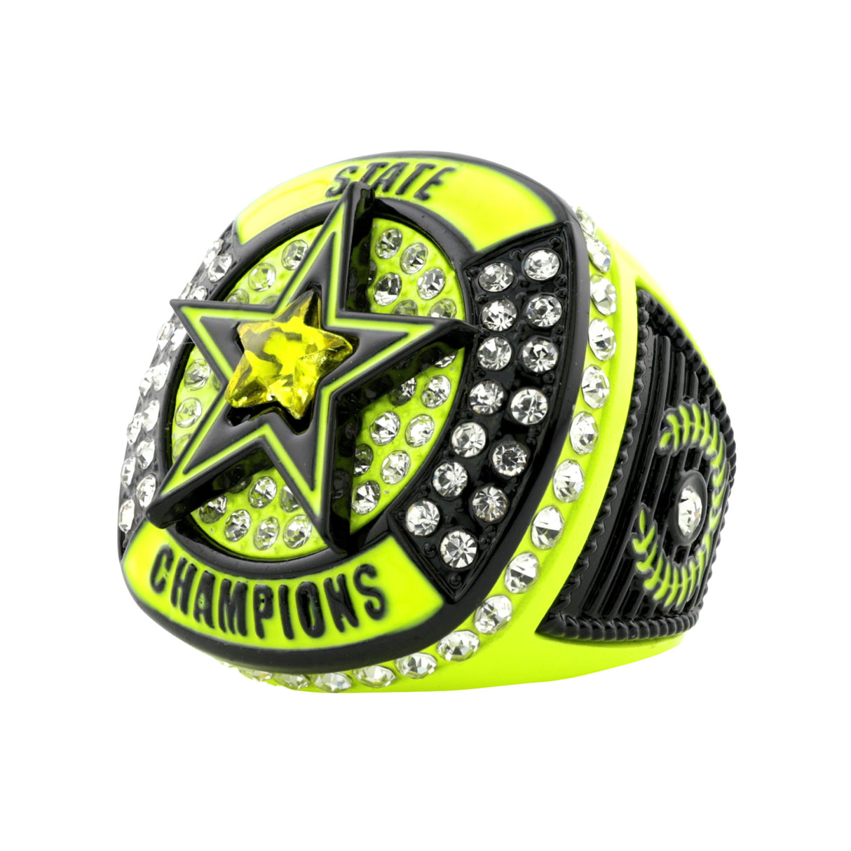 GEN26 NEON YELLOW STATE CHAMPIONS RING