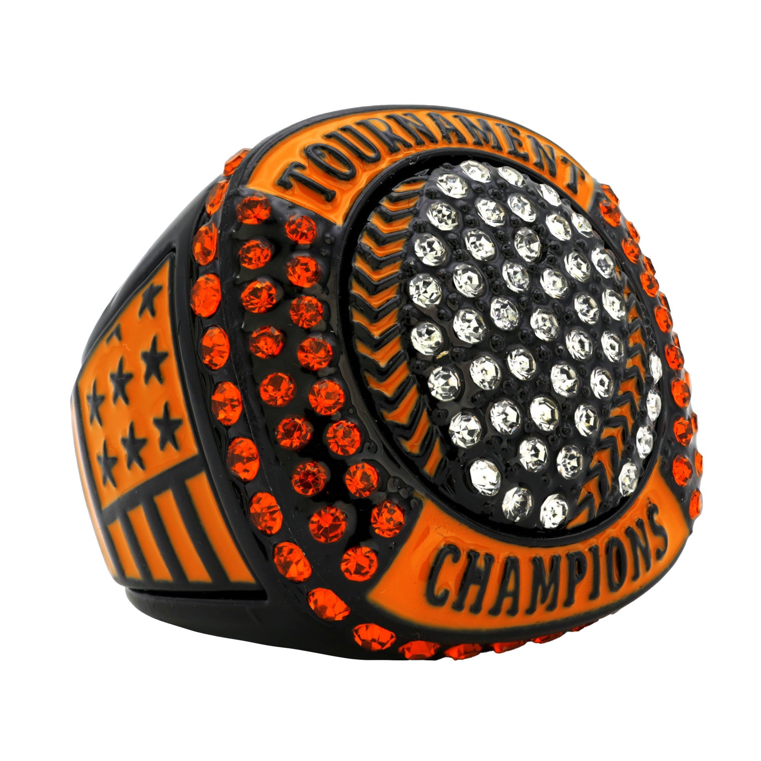 GEN25A BLACKOUT NEON ORANGE TOURNAMENT CHAMPIONS RING